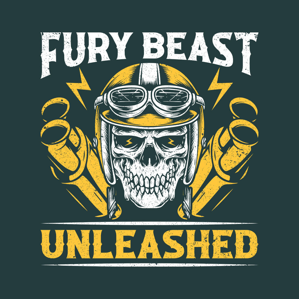 Fury Beast Skull Biker Skeleton Helmet Motorcycle Hardcore Riders | PRODUCT CODE: FRUYSKLBHLMT
