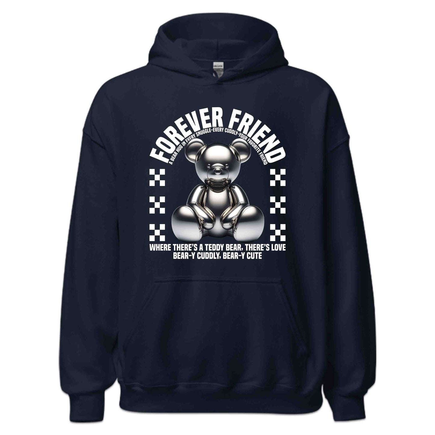 Forever Friend Teddy Bear Snuggle Enthusiasts Shiny Metallic Teddy Bear | PRODUCT CODE: FRVNDSYDBRAN