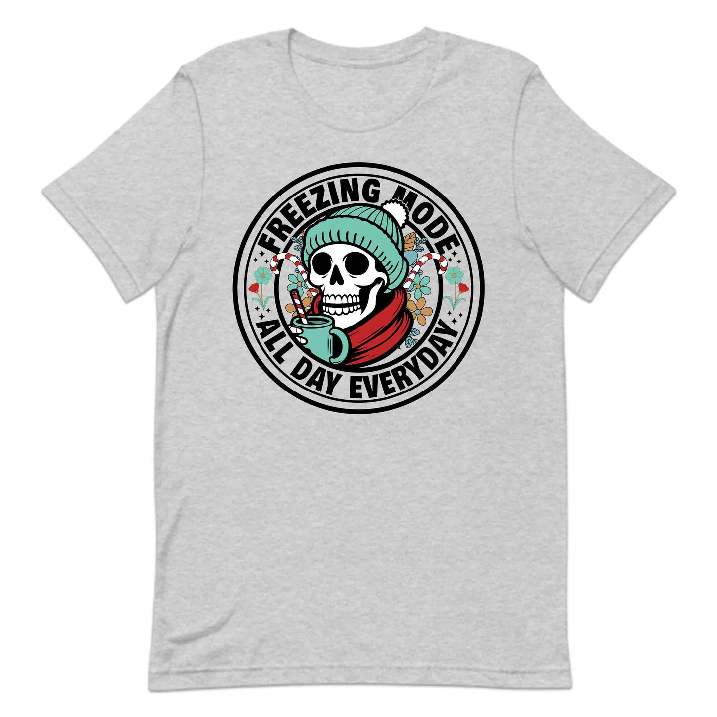 Freezing Mode All Day Everyday Christmas Skeleton Gothic Xmas | PRODUCT CODE: FRZNGMDOALYE