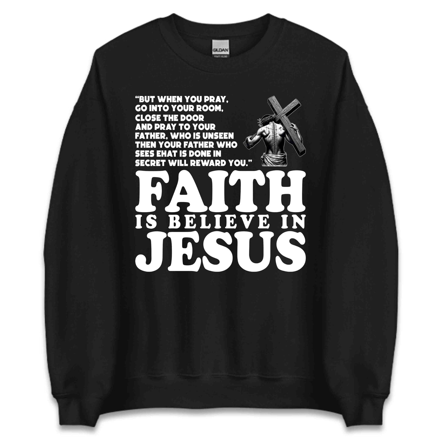 Faith-Filled Christian Inspirational Bible Verse | PRODUCT CODE: FTHLDECHRNPB
