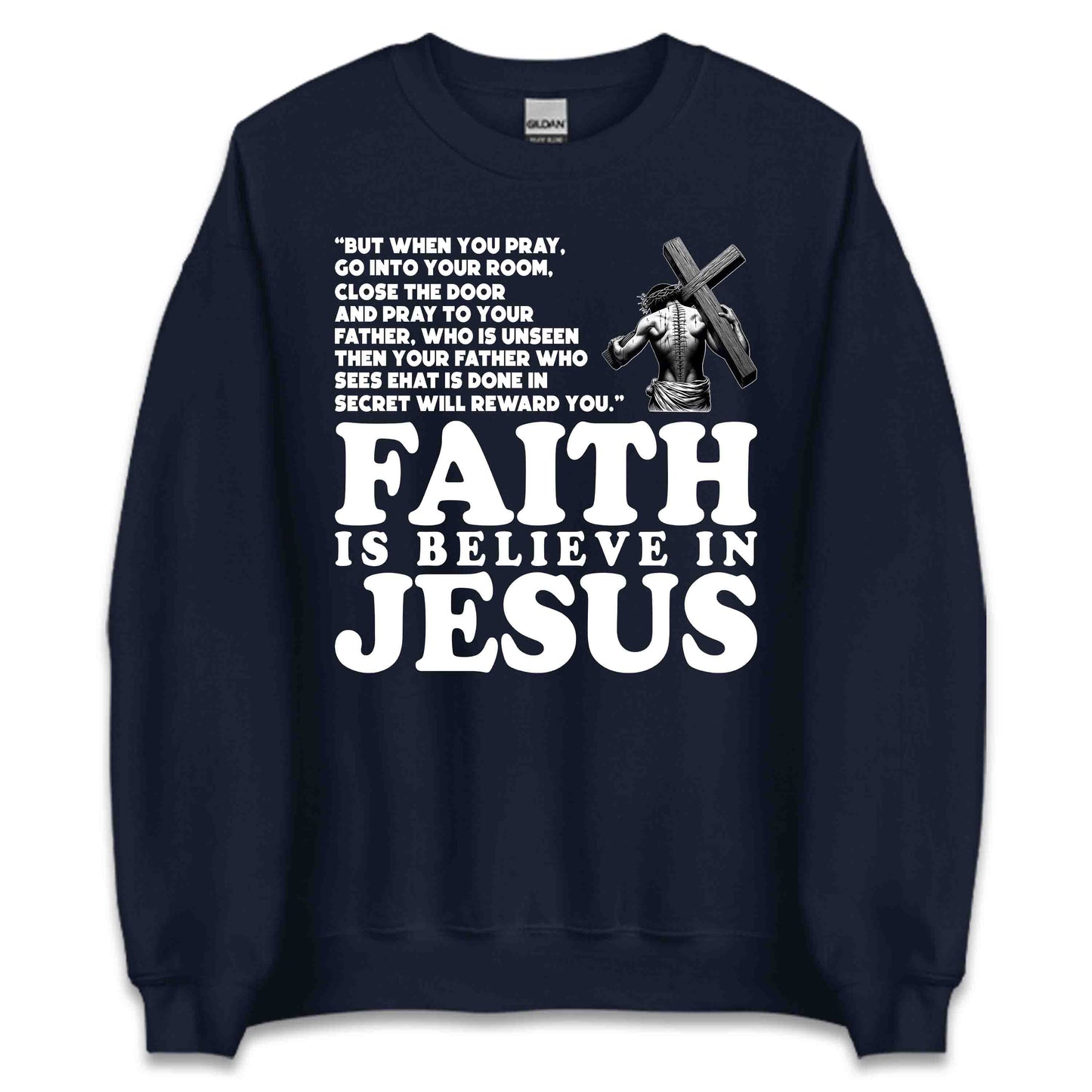 Faith-Filled Christian Inspirational Bible Verse | PRODUCT CODE: FTHLDECHRNPB