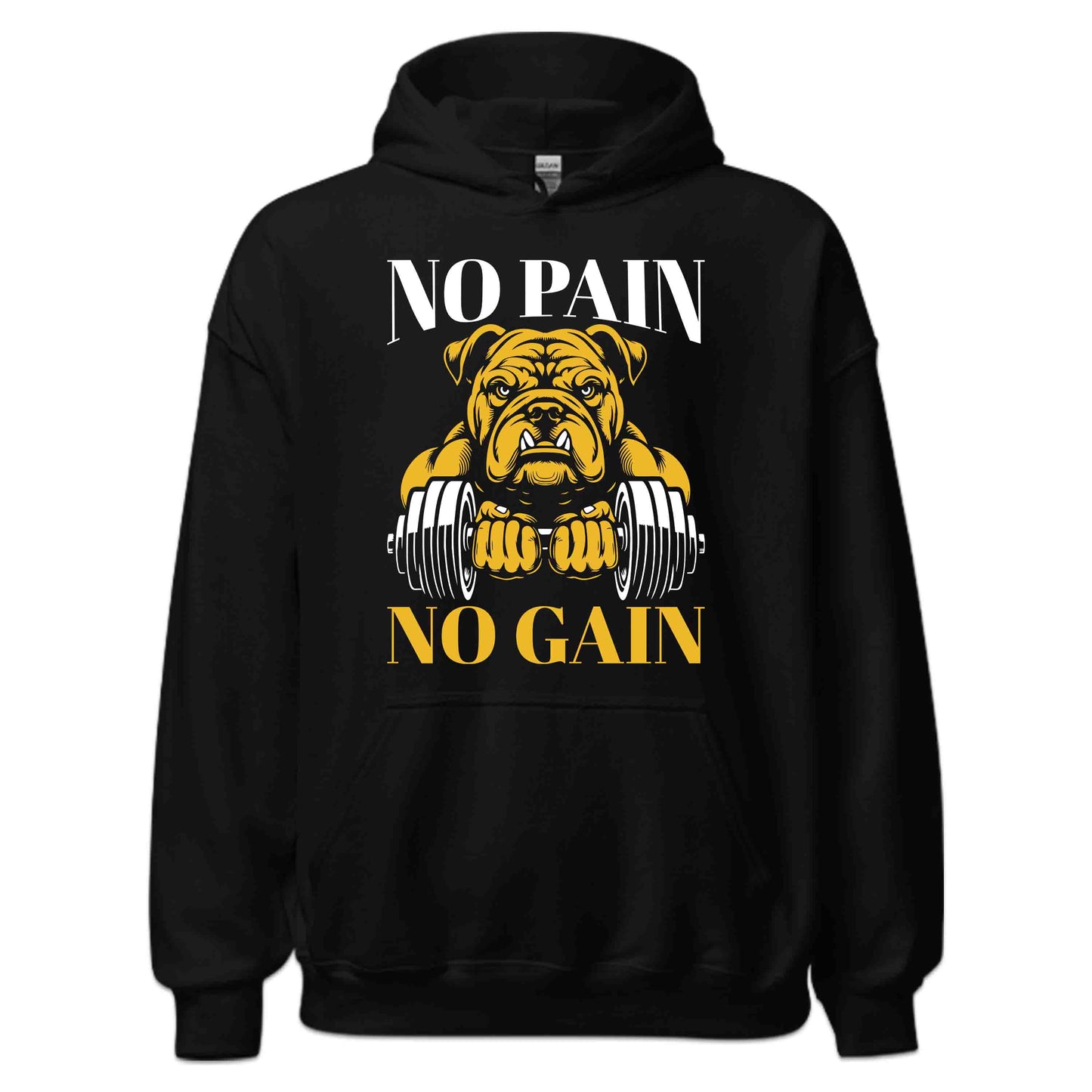 Fitness Bulldog Gym No Pain No Gain | PRODUCT CODE: FTNBLDGOYMAP