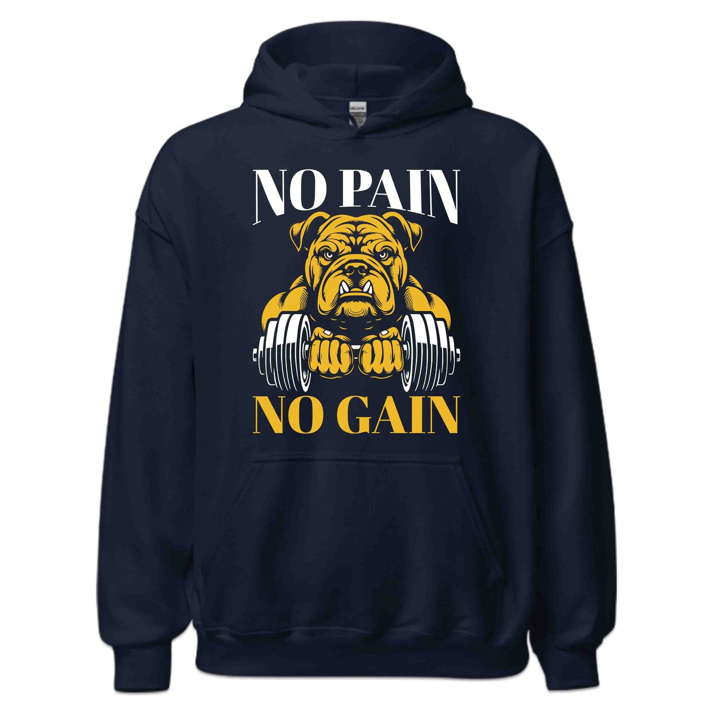 Fitness Bulldog Gym No Pain No Gain | PRODUCT CODE: FTNBLDGOYMAP