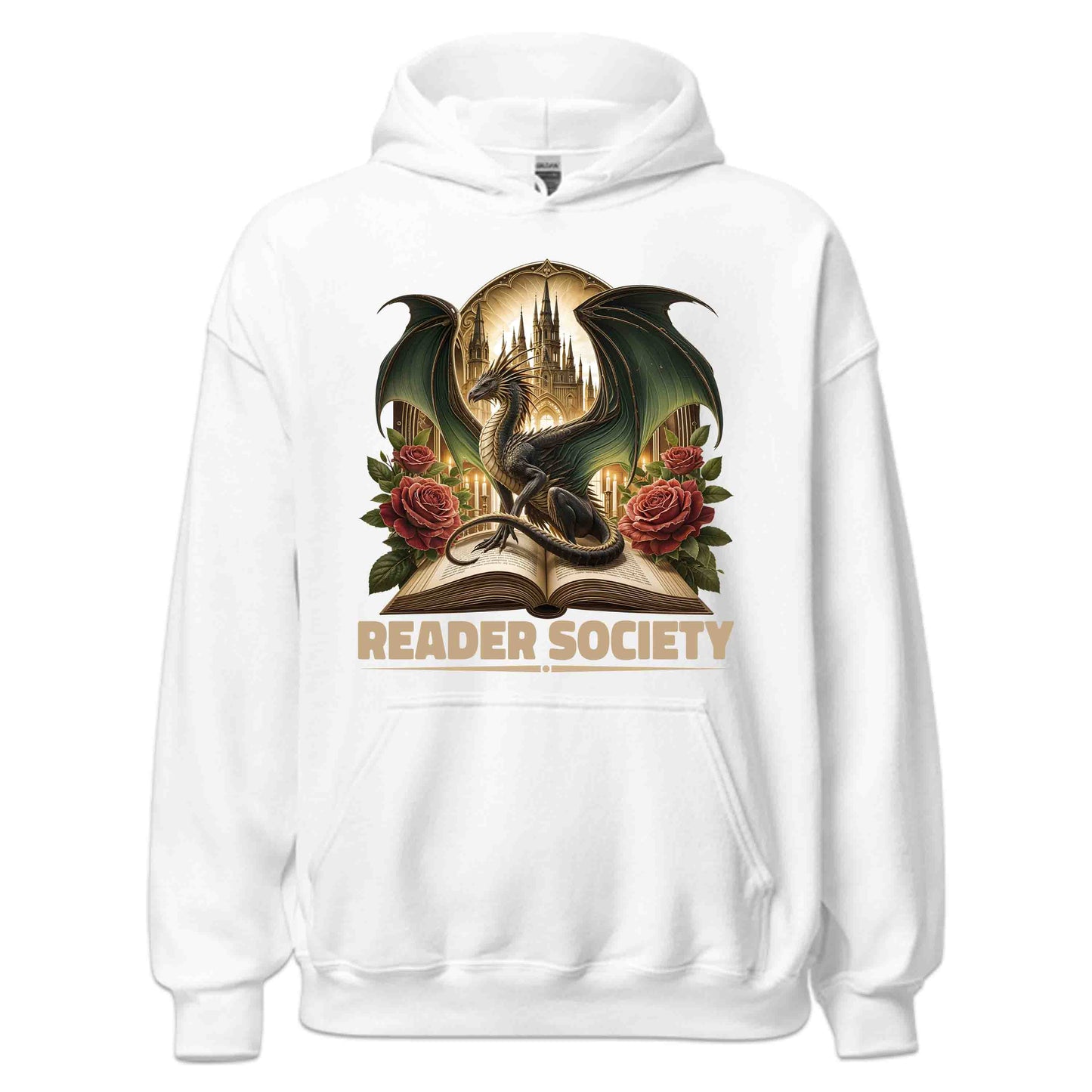 Fantasy Dragon Reading Gothic Bookish Reader Society Book Lover Dark Academia Reader | PRODUCT CODE: FTSYDRGNORES