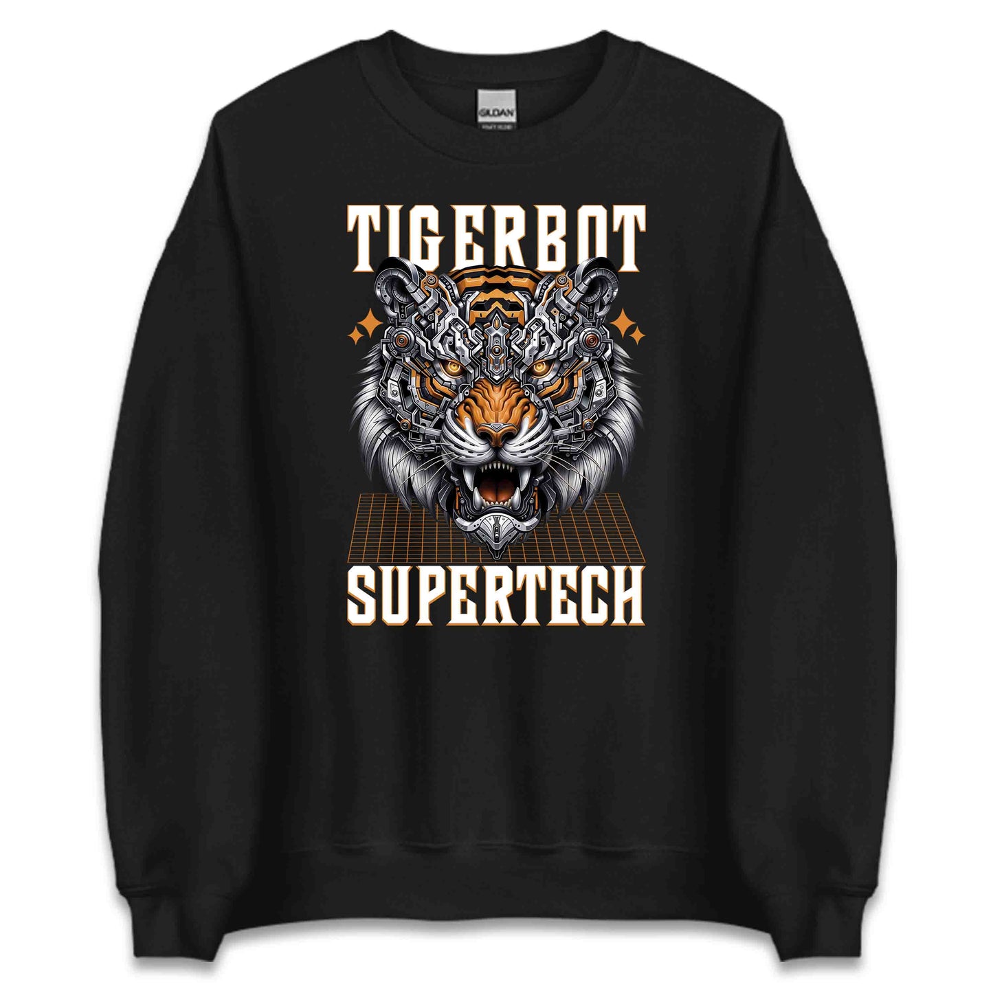 Futuristic Tiger Mecha Cyberpunk Tiger Robot | PRODUCT CODE: FTURCHGEOCYB