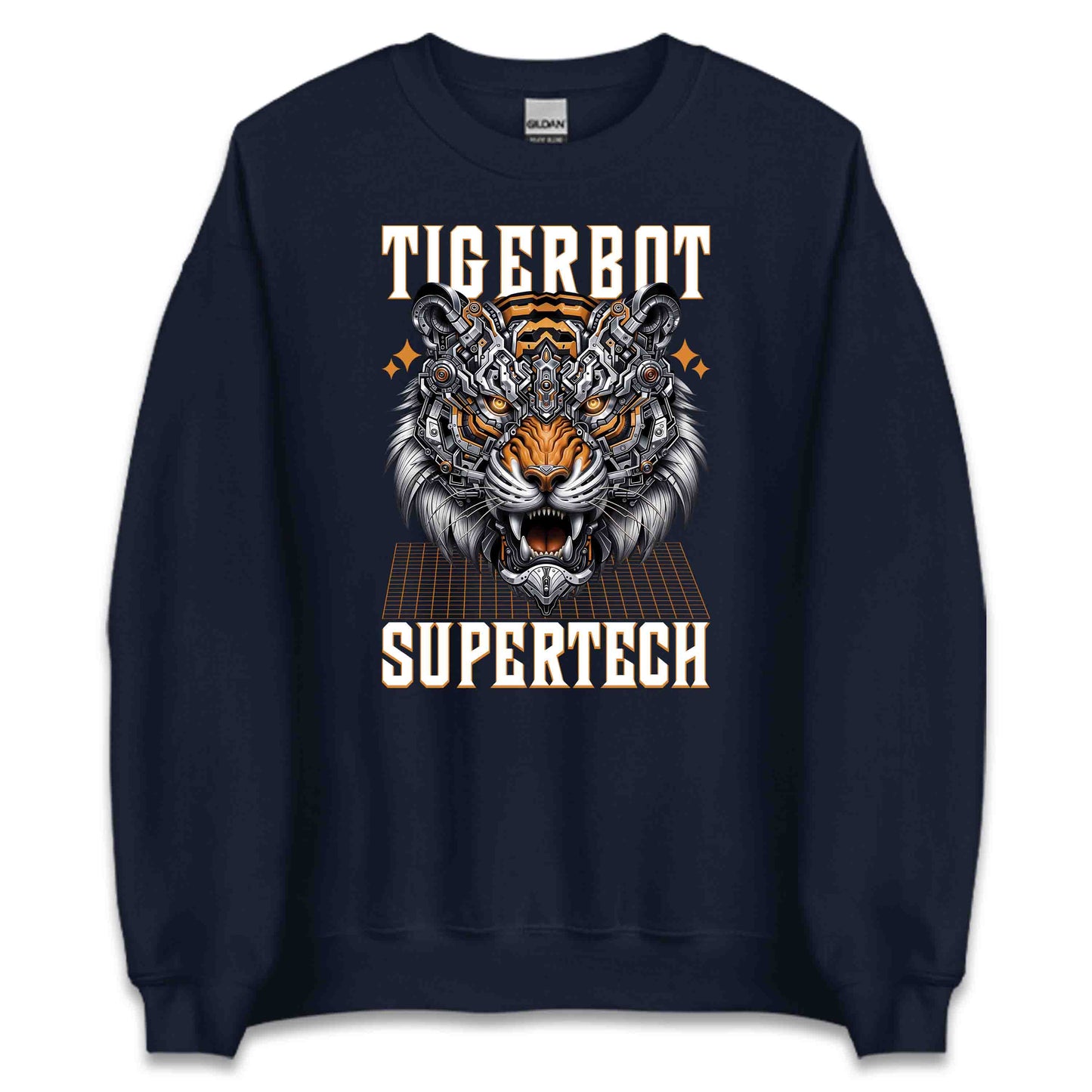 Futuristic Tiger Mecha Cyberpunk Tiger Robot | PRODUCT CODE: FTURCHGEOCYB