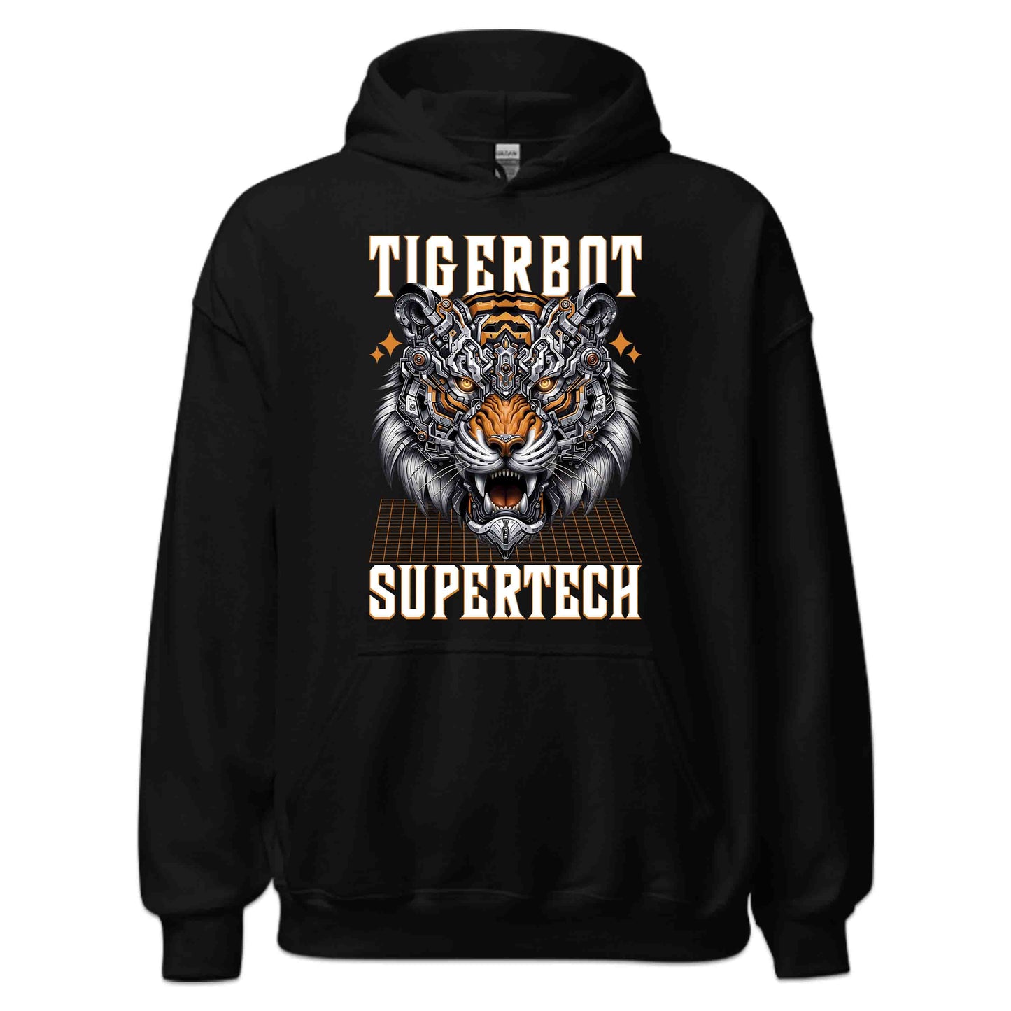 Futuristic Tiger Mecha Cyberpunk Tiger Robot | PRODUCT CODE: FTURCHGEOCYB