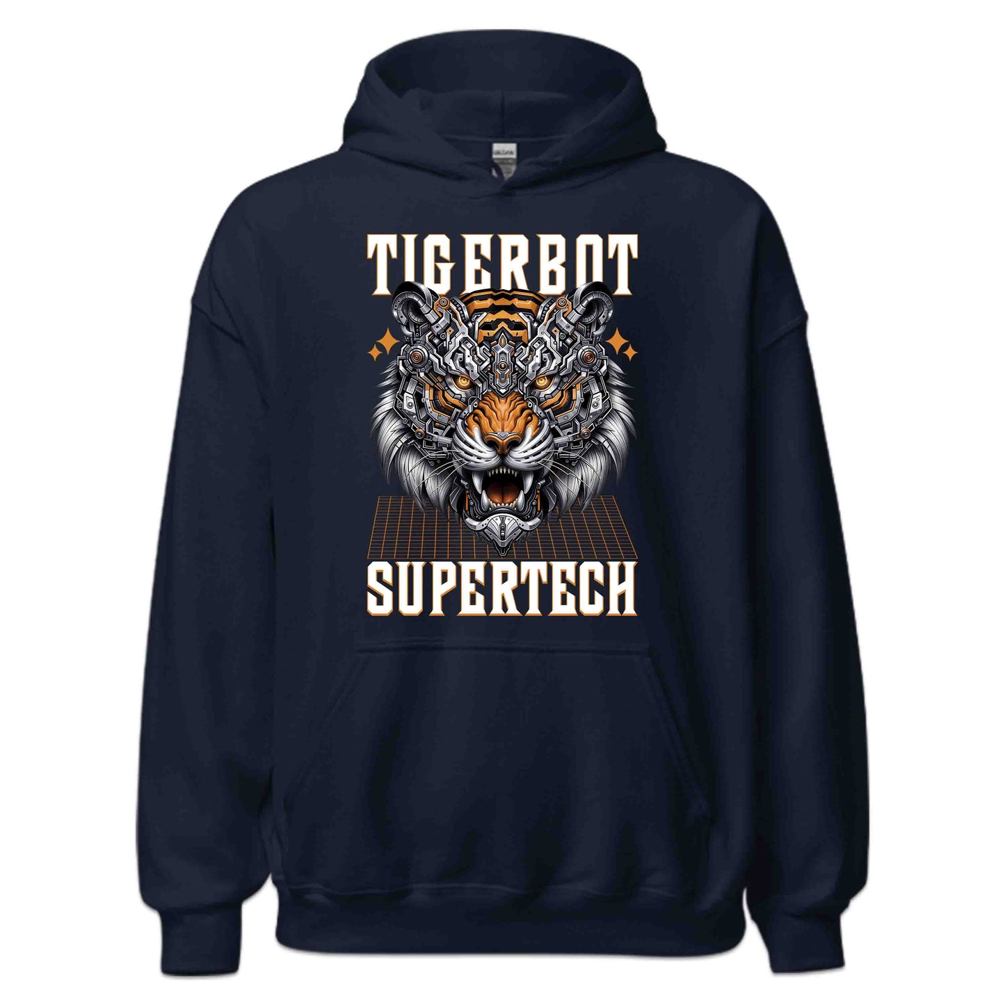 Futuristic Tiger Mecha Cyberpunk Tiger Robot | PRODUCT CODE: FTURCHGEOCYB