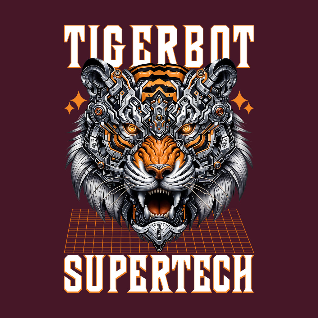 Futuristic Tiger Mecha Cyberpunk Tiger Robot | PRODUCT CODE: FTURCHGEOCYB