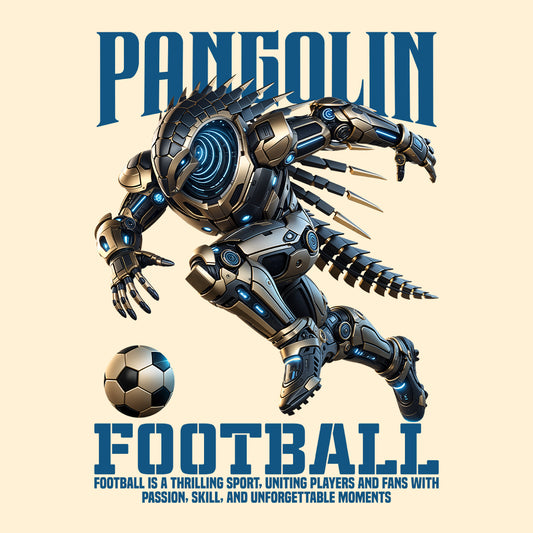 Futuristic Pangolin Football Robotic Animal Soccer | PRODUCT CODE: FTURSCPMNGLO