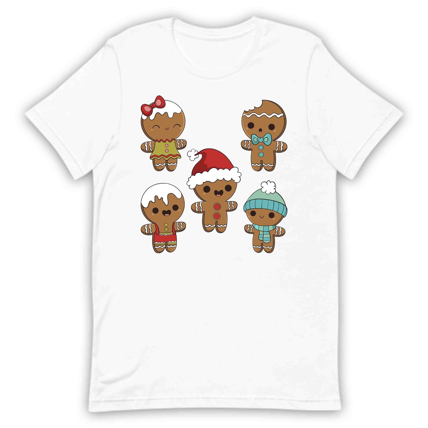 Festive Gingerbread Characters Christmas Cookie Xmas Holiday Baking | PRODUCT CODE: FTVGNRBCHTSK