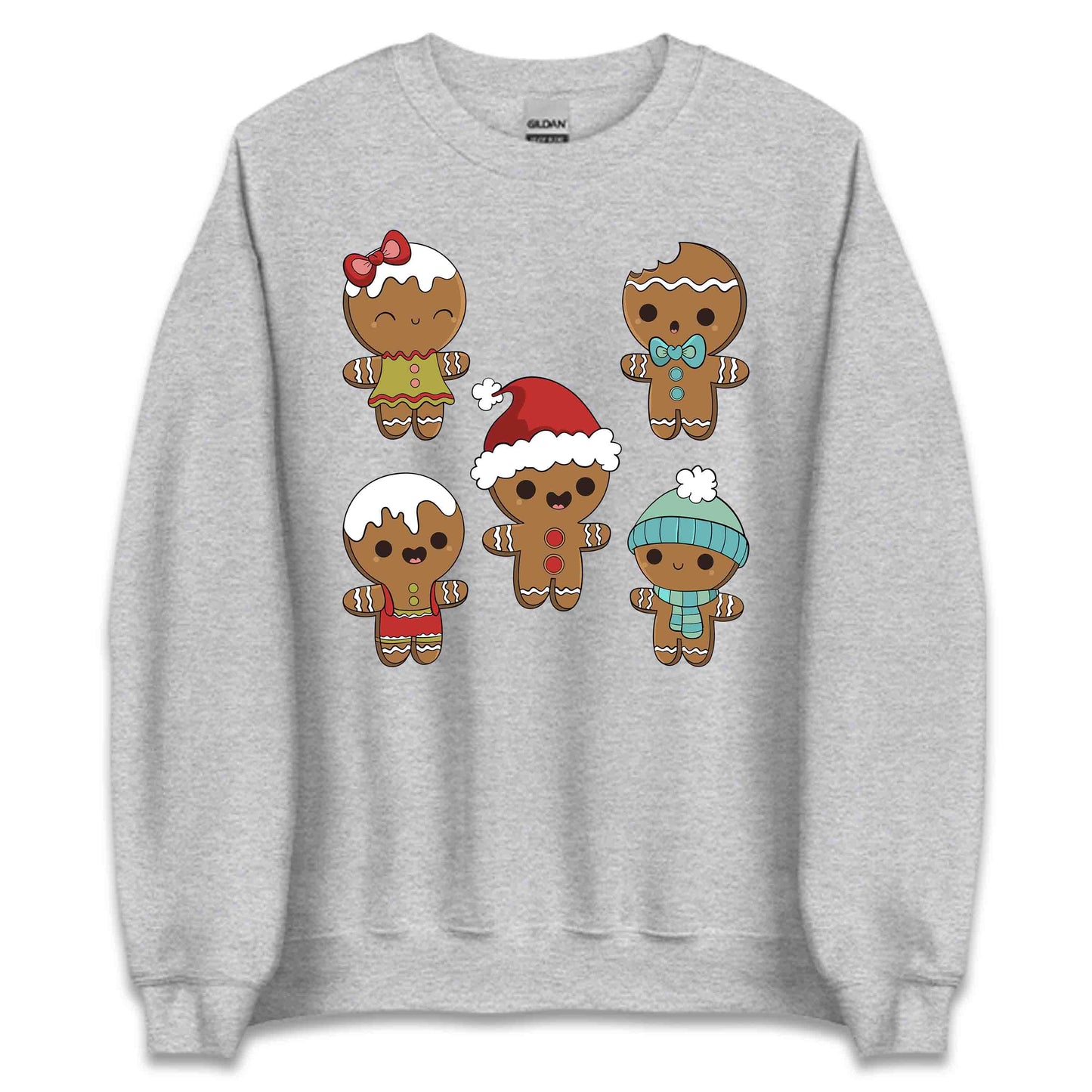 Festive Gingerbread Characters Christmas Cookie Xmas Holiday Baking | PRODUCT CODE: FTVGNRBCHTSK