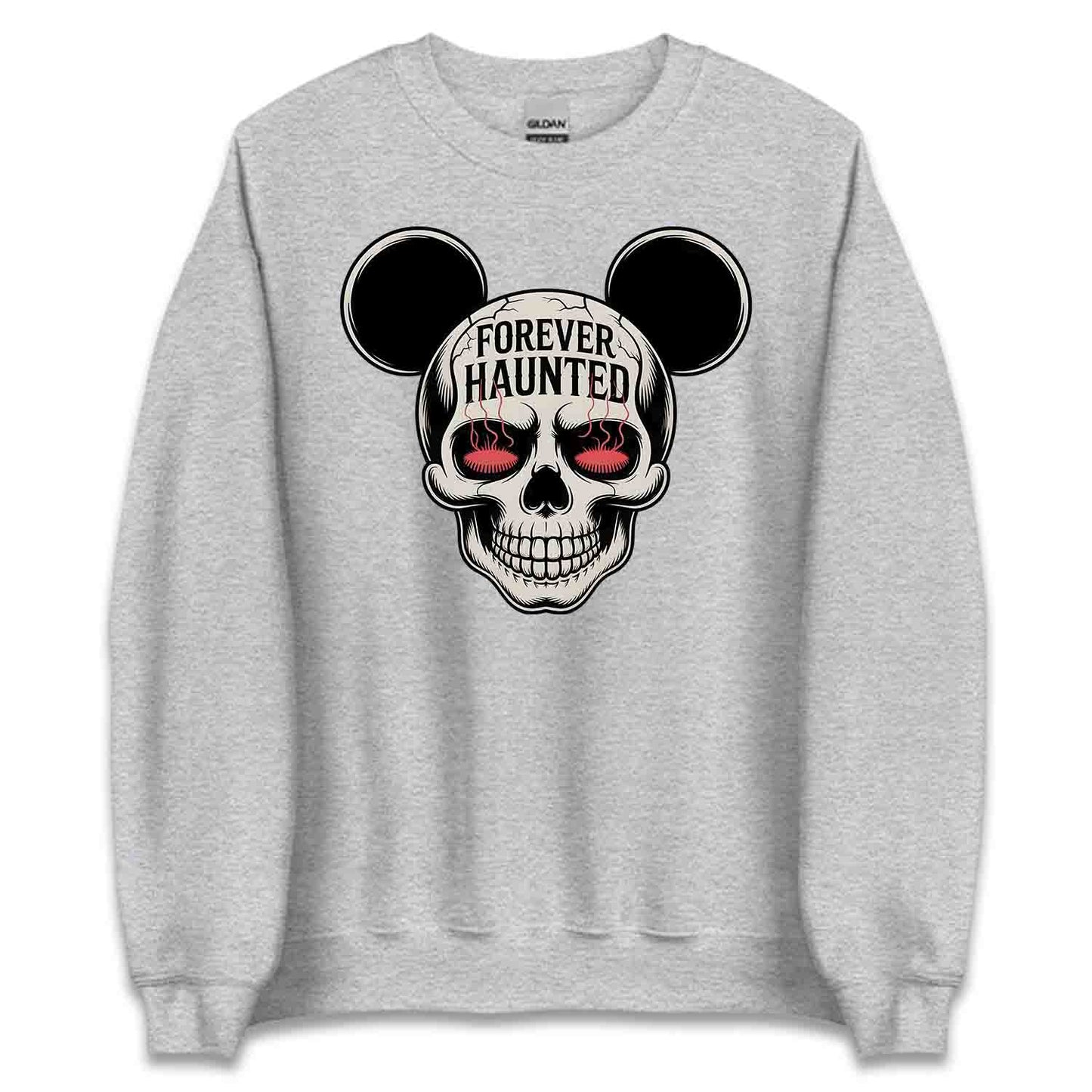 Forever Haunted Mickey Mouse T-Shirt, Disney Gothic Sweatshirt, Horror Skeleton Hoodie | PRODUCT CODE: FWERKJADSB