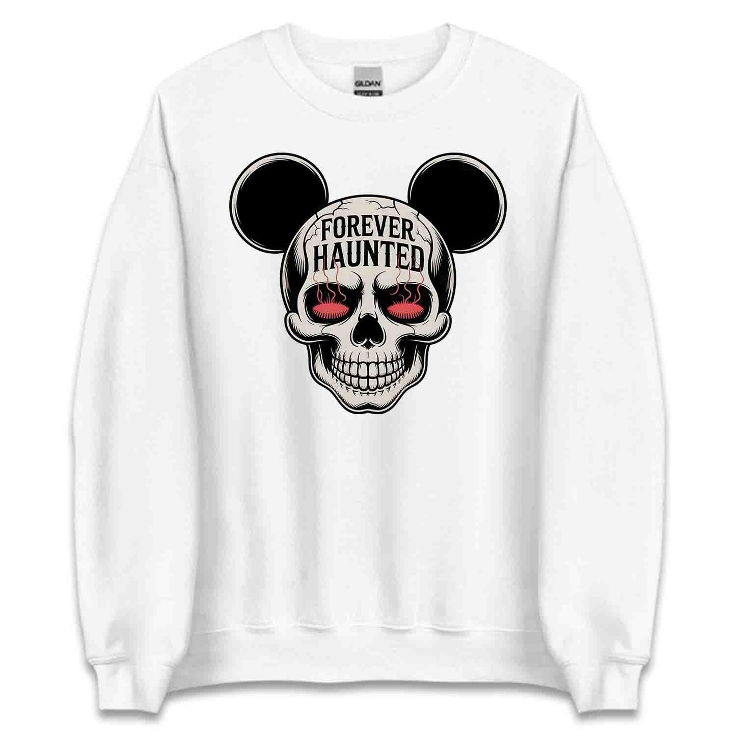 Forever Haunted Mickey Mouse T-Shirt, Disney Gothic Sweatshirt, Horror Skeleton Hoodie | PRODUCT CODE: FWERKJADSB