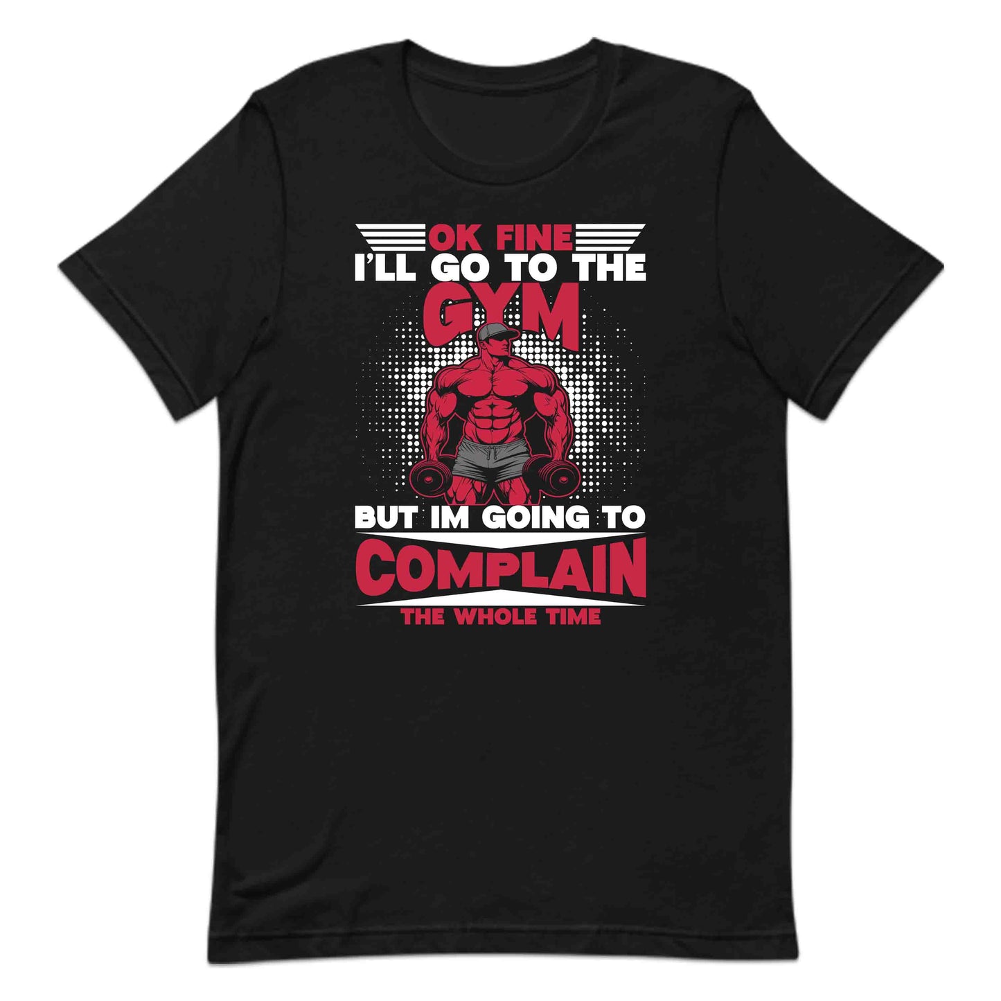 Funny Gym Workout Reluctant Fitness Lovers Comical Gym Quote | PRODUCT CODE: FYNGMWKROCQU