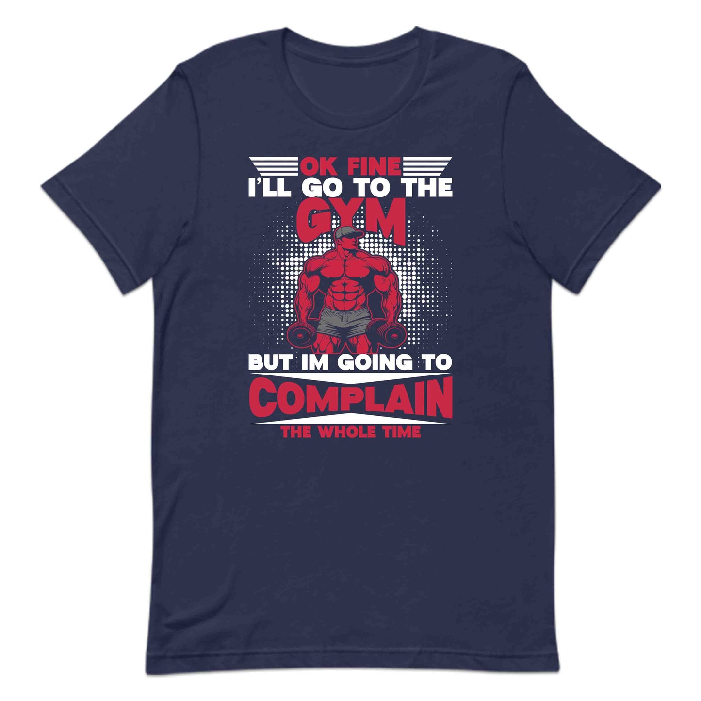 Funny Gym Workout Reluctant Fitness Lovers Comical Gym Quote | PRODUCT CODE: FYNGMWKROCQU
