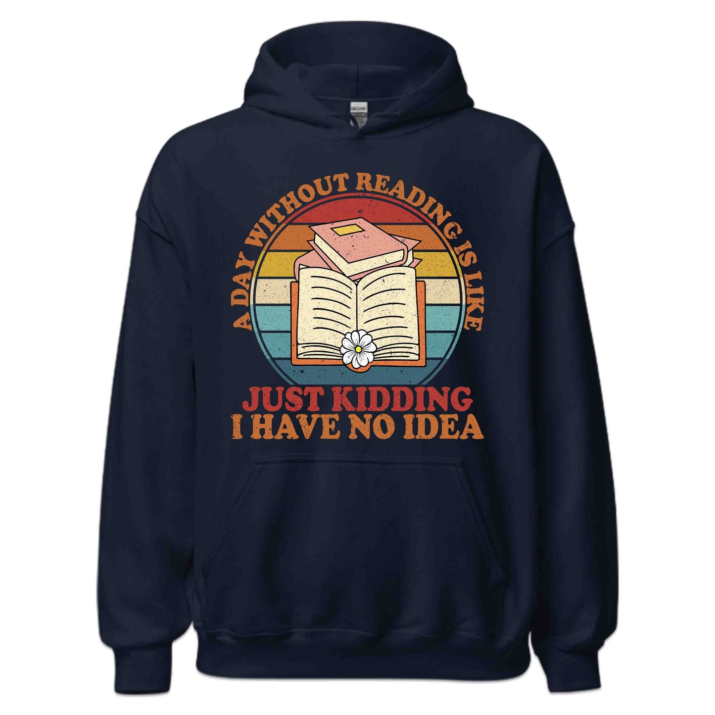 Funny Book Lover A Day Without Reading Retro Bookworm Literary Humor | PRODUCT CODE: FYNJKBOLVRSE