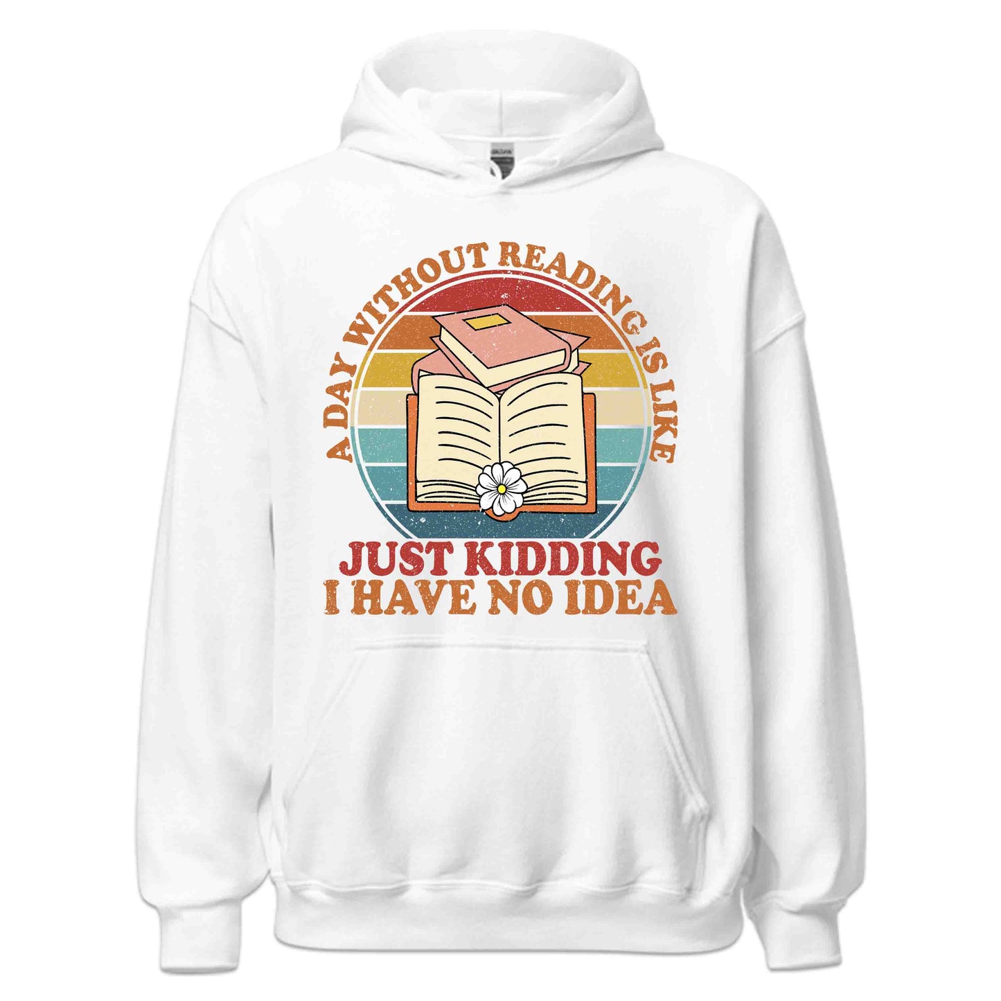 Funny Book Lover A Day Without Reading Retro Bookworm Literary Humor | PRODUCT CODE: FYNJKBOLVRSE