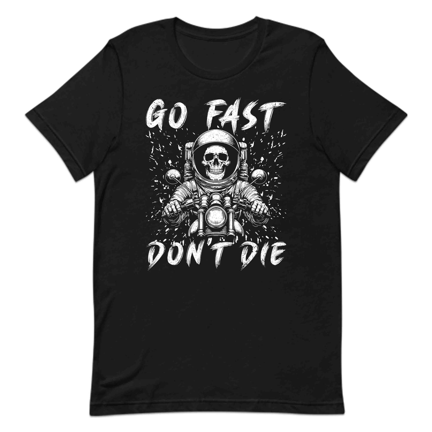 Go Fast Don’t Die Skull Motorcycle Fearless Riders | PRODUCT CODE: GFSTDSKLMORFE