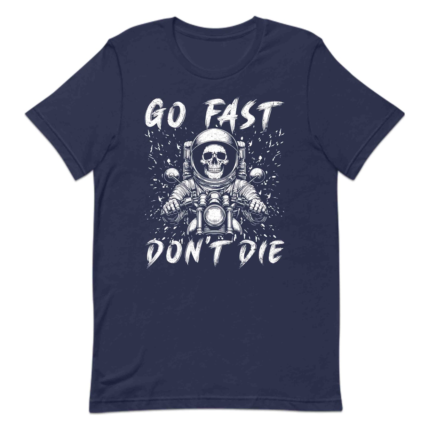Go Fast Don’t Die Skull Motorcycle Fearless Riders | PRODUCT CODE: GFSTDSKLMORFE