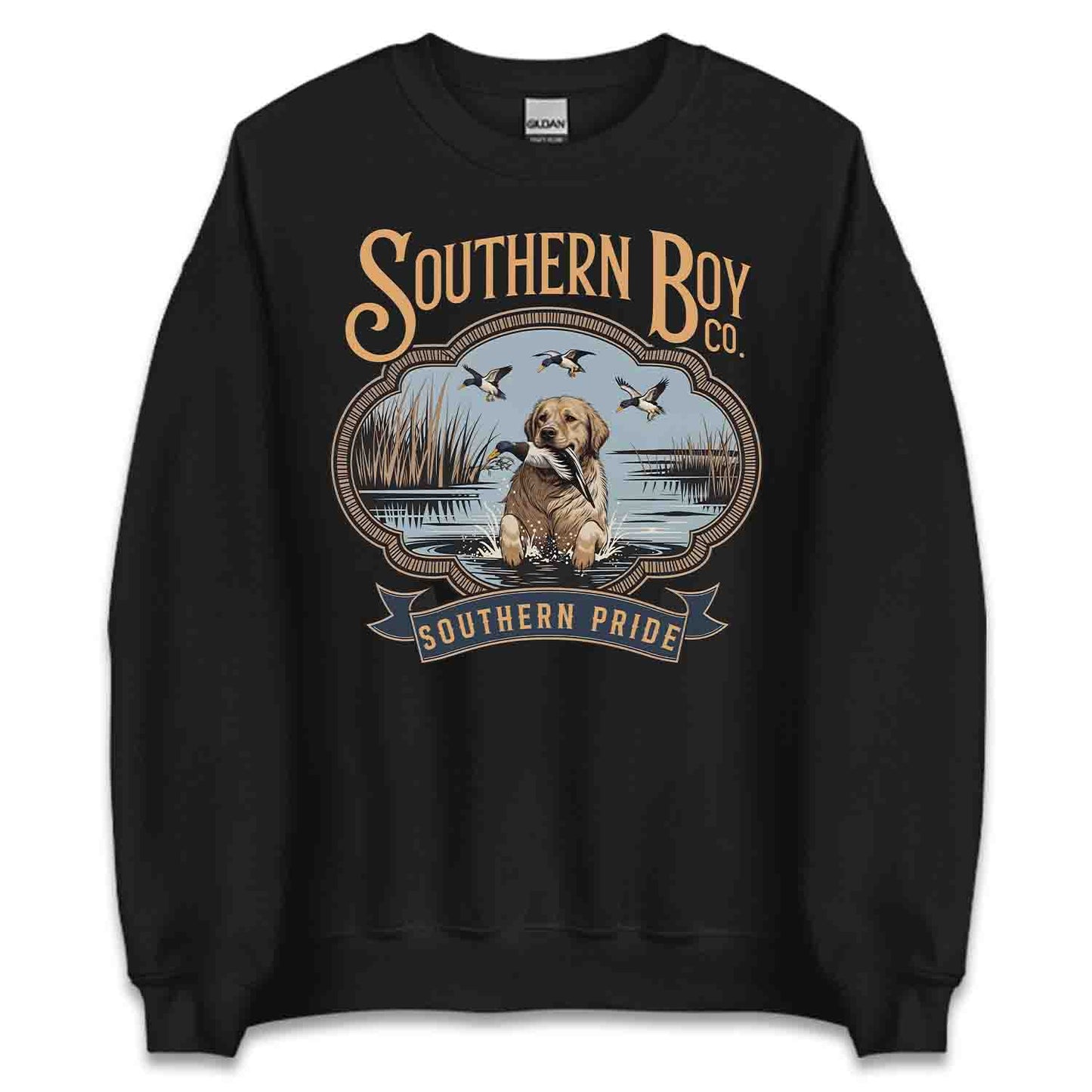 Hunting Dog – Duck Hunting T-Shirt, Sweatshirt & Hoodie for Outdoorsmen | PRODUCT CODE: GHEWRIXNESA