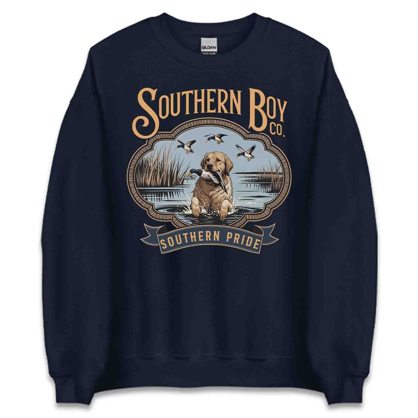 Hunting Dog – Duck Hunting T-Shirt, Sweatshirt & Hoodie for Outdoorsmen | PRODUCT CODE: GHEWRIXNESA