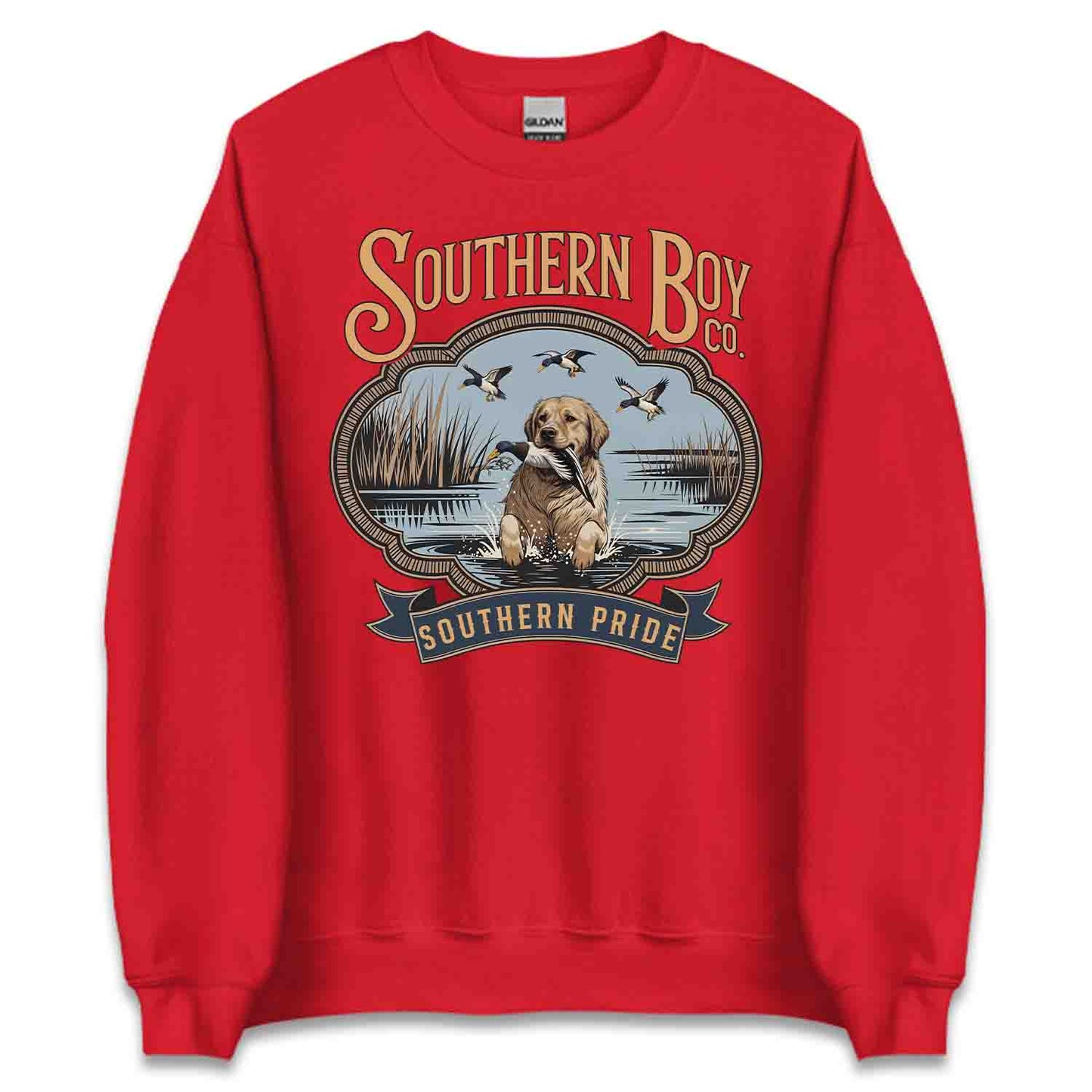 Hunting Dog – Duck Hunting T-Shirt, Sweatshirt & Hoodie for Outdoorsmen | PRODUCT CODE: GHEWRIXNESA