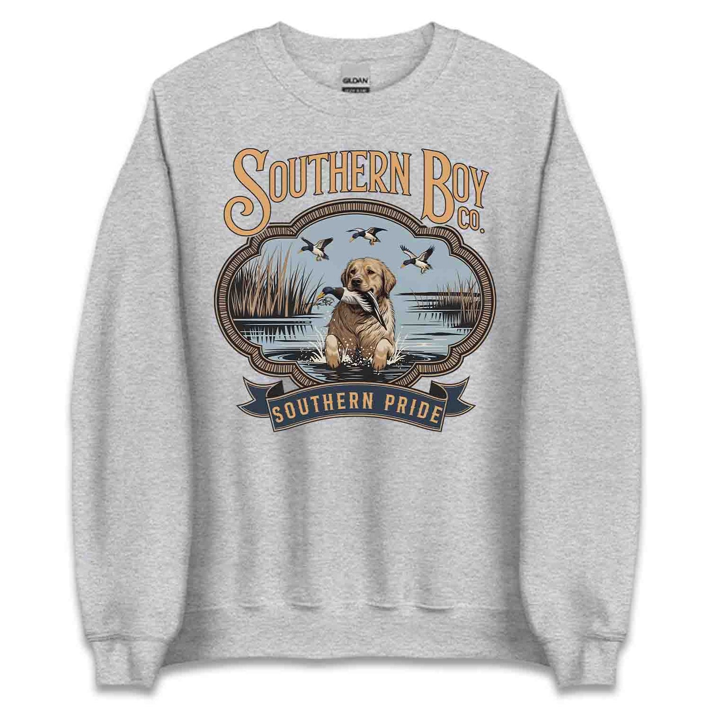 Hunting Dog – Duck Hunting T-Shirt, Sweatshirt & Hoodie for Outdoorsmen | PRODUCT CODE: GHEWRIXNESA