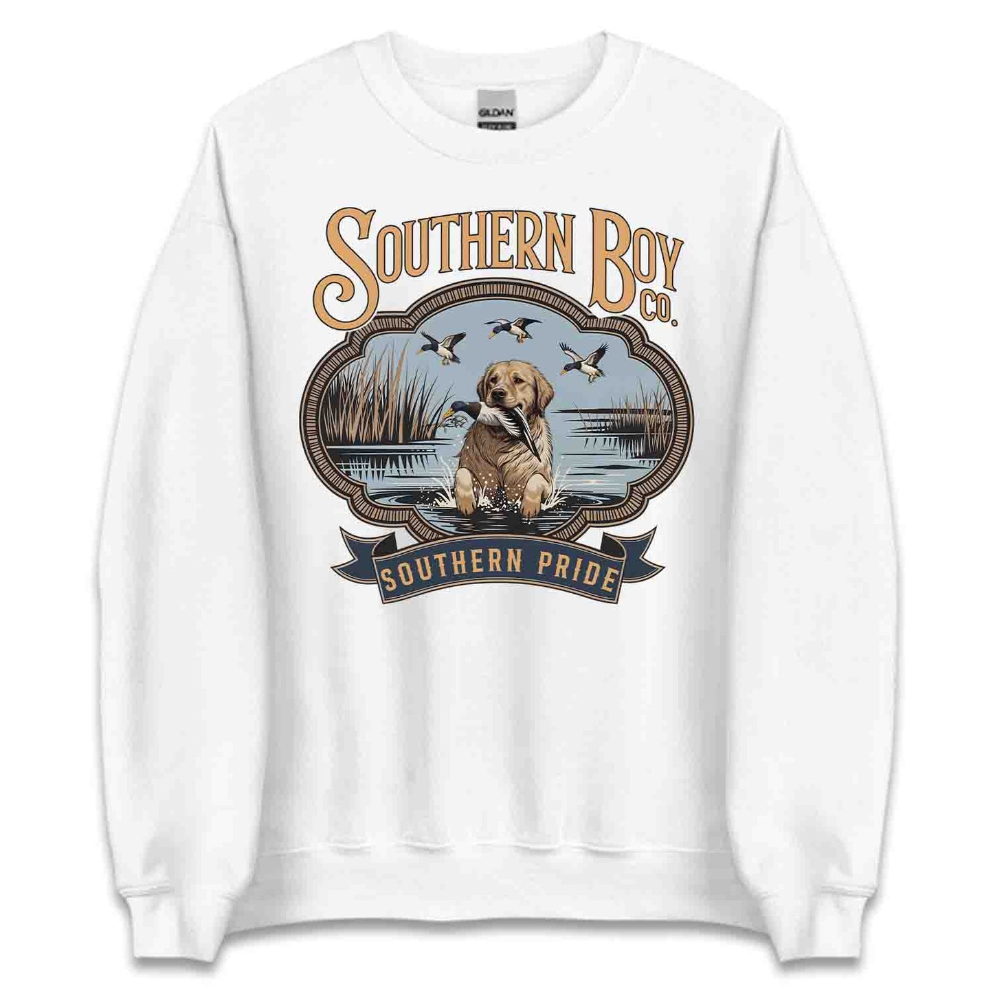 Hunting Dog – Duck Hunting T-Shirt, Sweatshirt & Hoodie for Outdoorsmen | PRODUCT CODE: GHEWRIXNESA