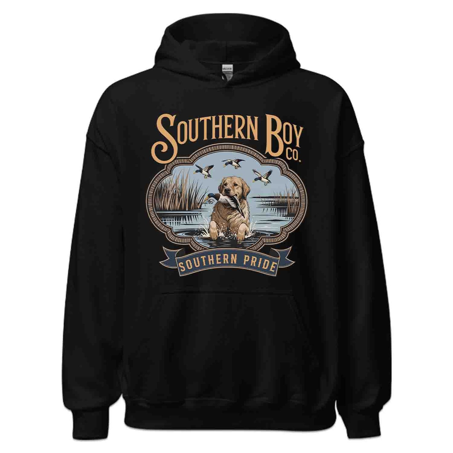 Hunting Dog – Duck Hunting T-Shirt, Sweatshirt & Hoodie for Outdoorsmen | PRODUCT CODE: GHEWRIXNESA