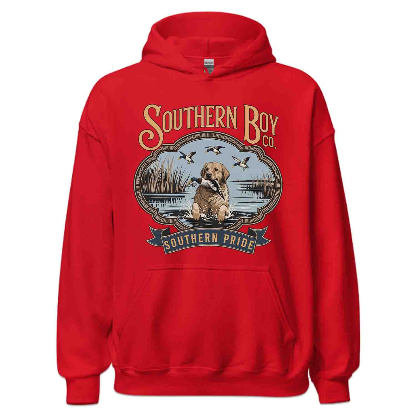 Hunting Dog – Duck Hunting T-Shirt, Sweatshirt & Hoodie for Outdoorsmen | PRODUCT CODE: GHEWRIXNESA