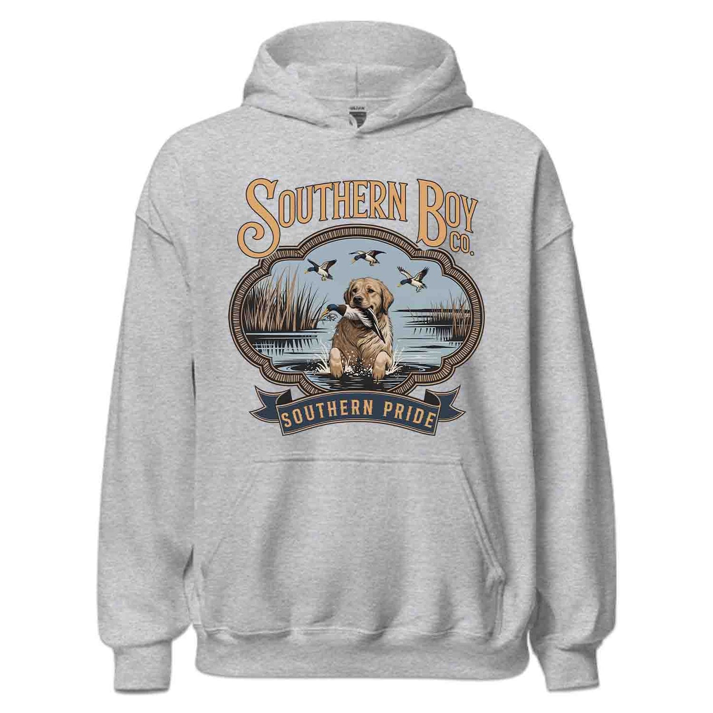 Hunting Dog – Duck Hunting T-Shirt, Sweatshirt & Hoodie for Outdoorsmen | PRODUCT CODE: GHEWRIXNESA