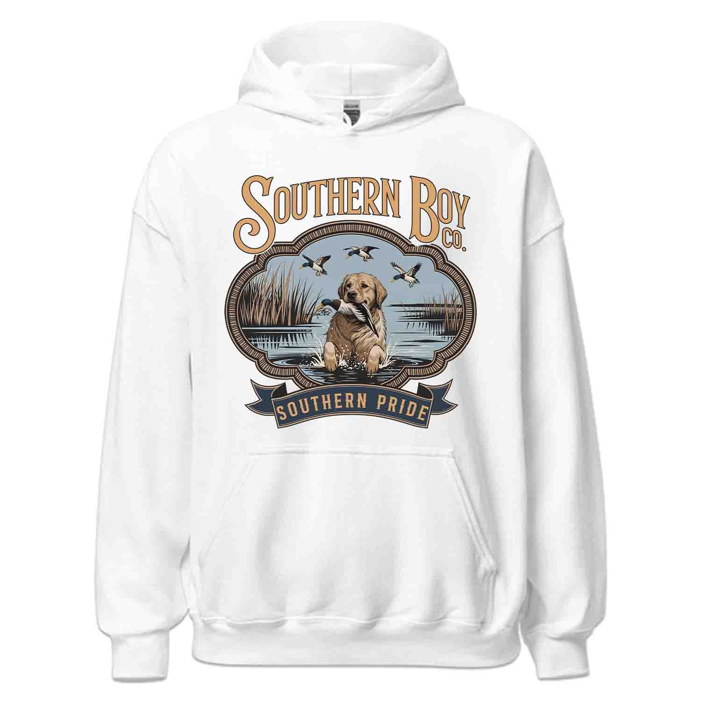 Hunting Dog – Duck Hunting T-Shirt, Sweatshirt & Hoodie for Outdoorsmen | PRODUCT CODE: GHEWRIXNESA