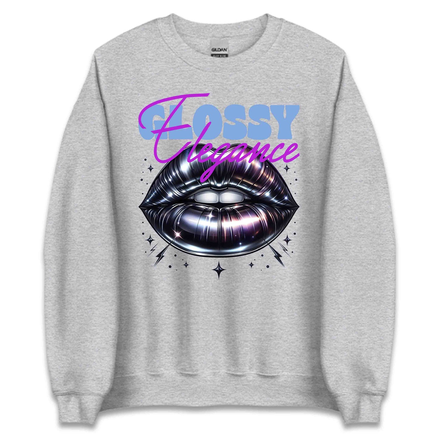 Glossy Elegance Metallic Lips Glam Look | PRODUCT CODE: GLSENCMATLPSA