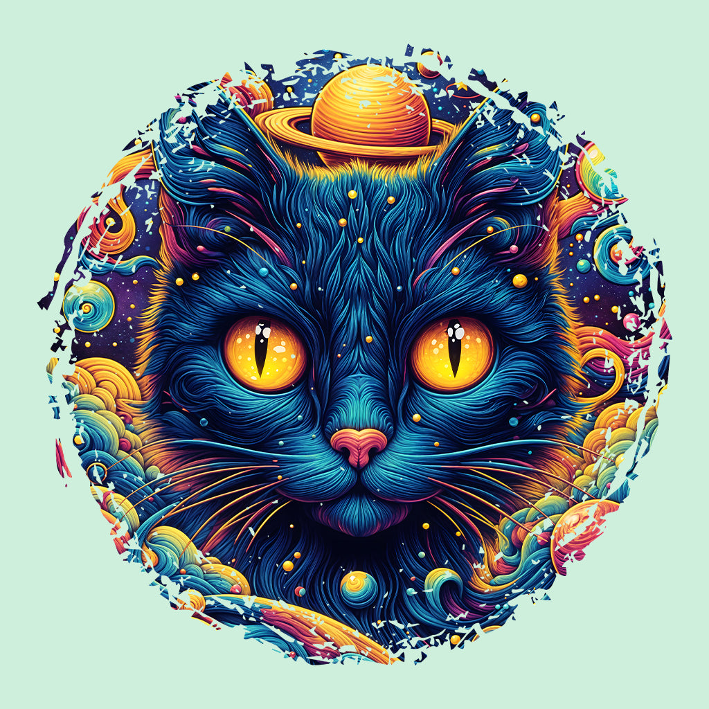 Galaxy Cat Cosmic Space Nebula Psychedelic Astronomers | PRODUCT CODE: GLXCTAMSP