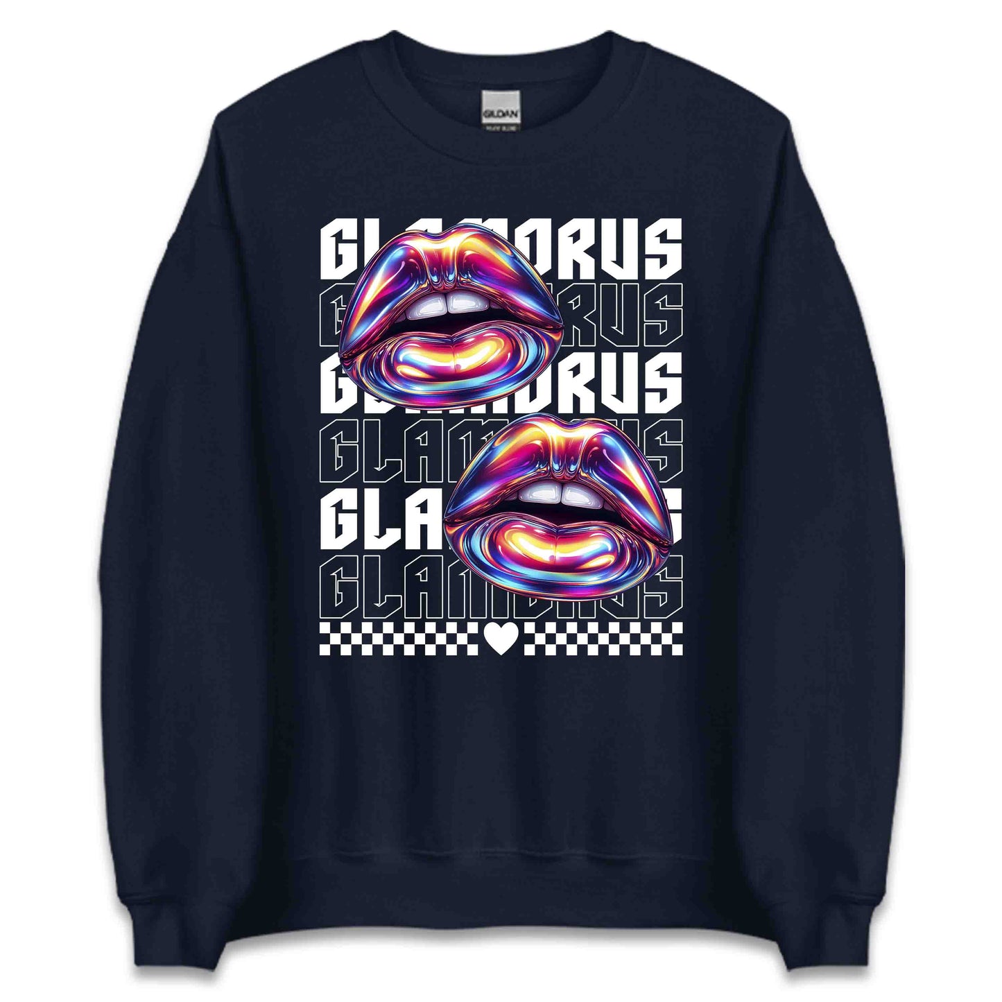 Glamorous Holographic Lips iridescent Lips | PRODUCT CODE: GMLPSHORSBDF