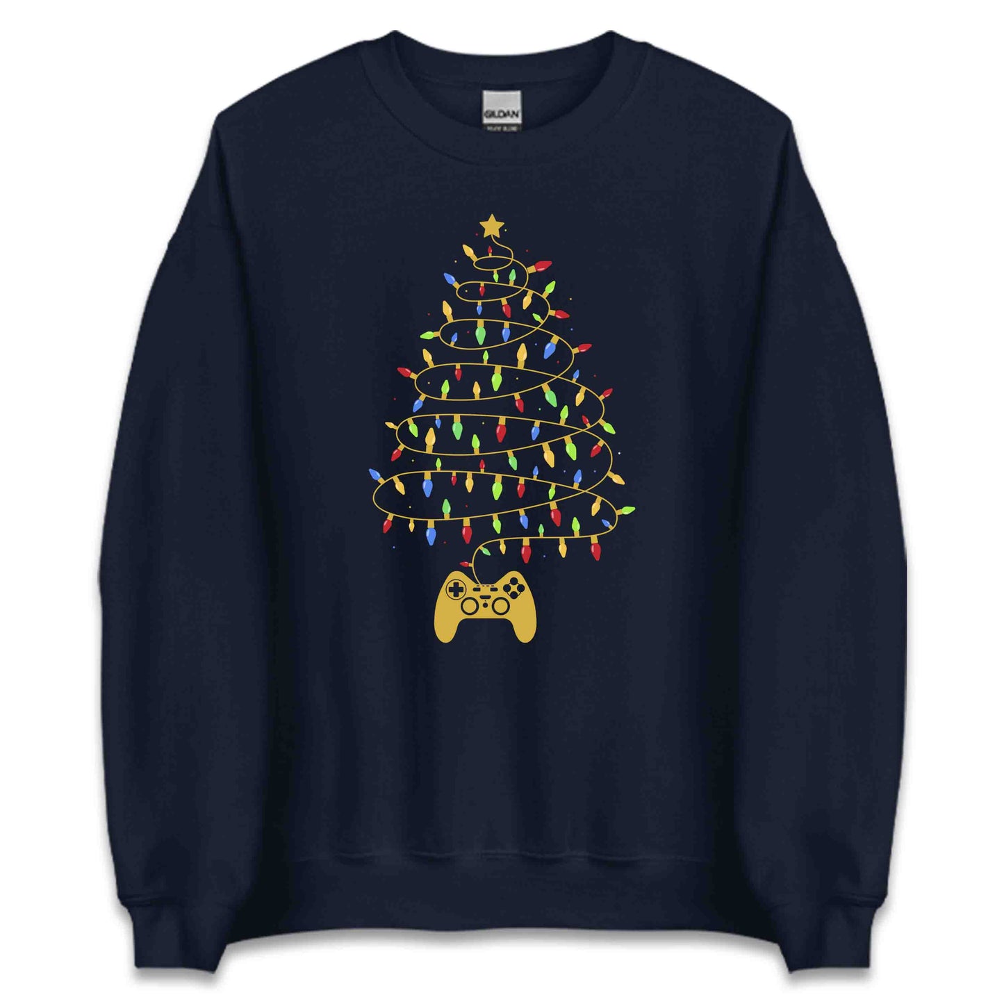 Gaming Controller Christmas Tree Xmas Gamer Holiday | PRODUCT CODE: GMNCHRNOTREX