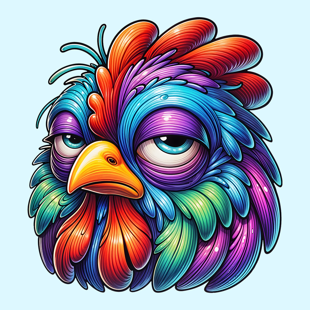 Grumpy Rooster Funny Lazy Chicken Mood Sarcastic Farm Animal | PRODUCT CODE: GMPYURSTOF