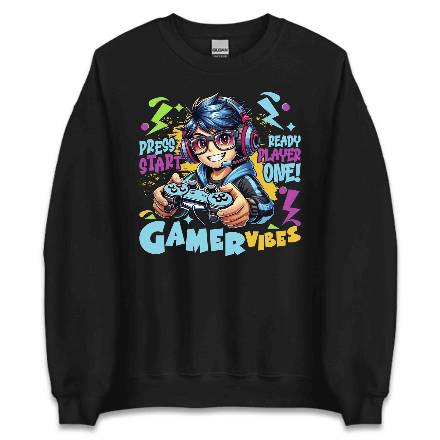 Gamer Vibes Stylish Anime Gamer Inspired Gaming Enthusiasts | PRODUCT CODE: GMVBSANMEISP