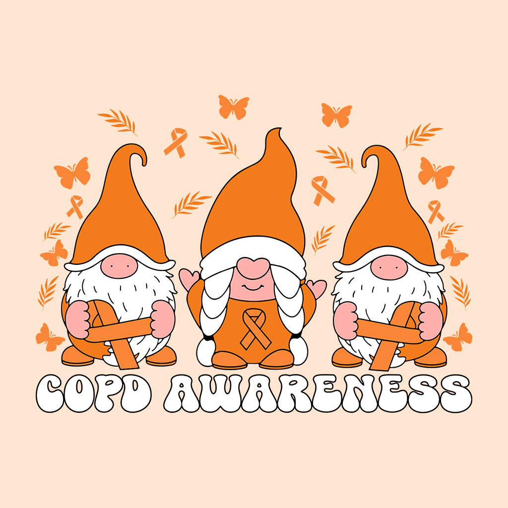 COPD Awareness COPD Gnome Patients Lungs Health | PRODUCT CODE: GNMPTHCRAW