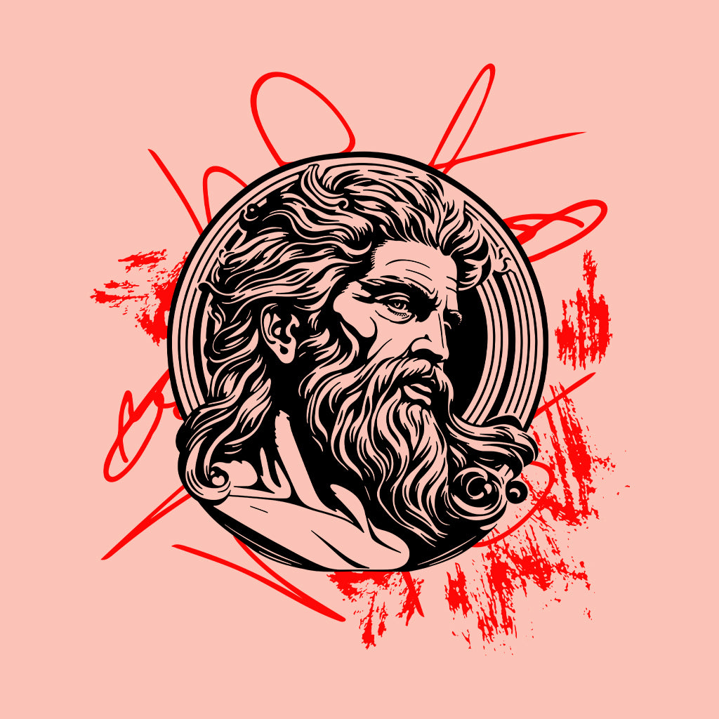 Vintage Style Zeus Greek Mythology God of Thunder | PRODUCT CODE: GREDLWFCS