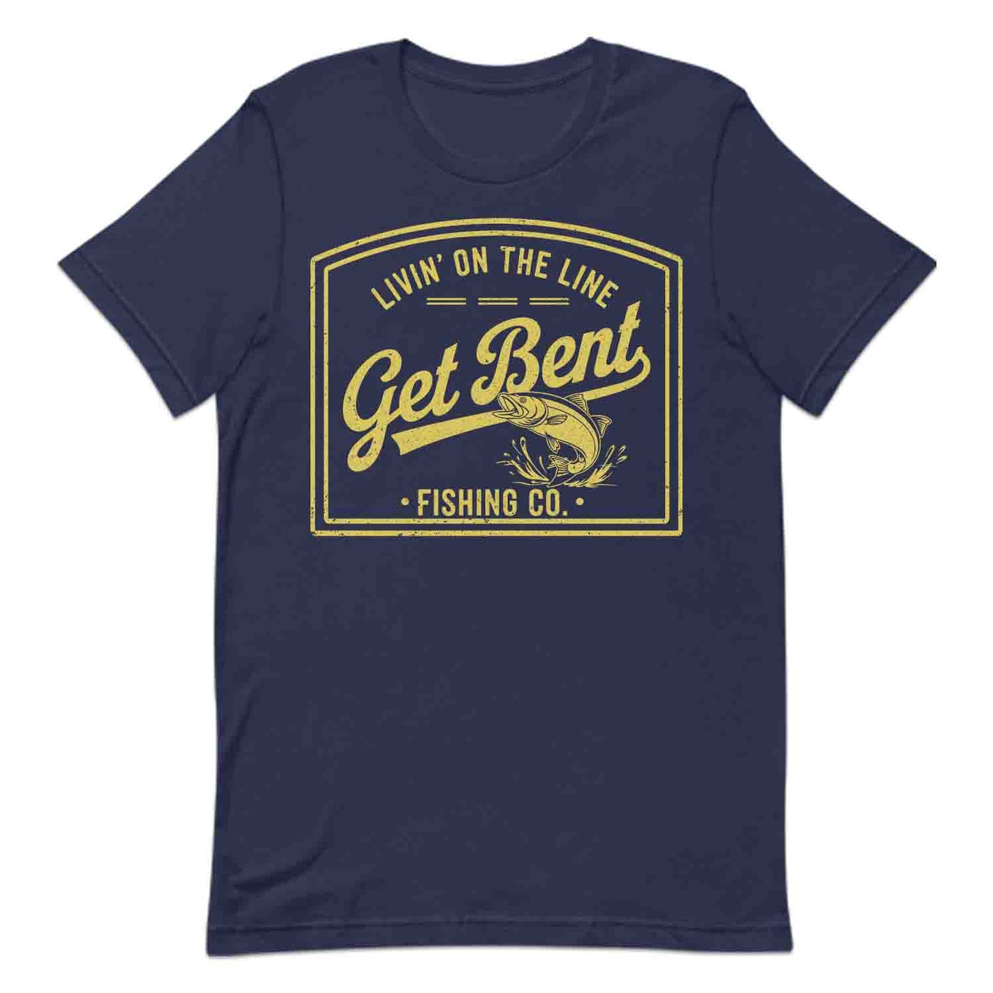 Get Bent Fishing Co. – Retro T-Shirt, Sweatshirt & Hoodie for Anglers | PRODUCT CODE: GTEBDFXSHN