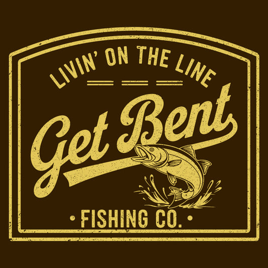 Get Bent Fishing Co. – Retro T-Shirt, Sweatshirt & Hoodie for Anglers | PRODUCT CODE: GTEBDFXSHN
