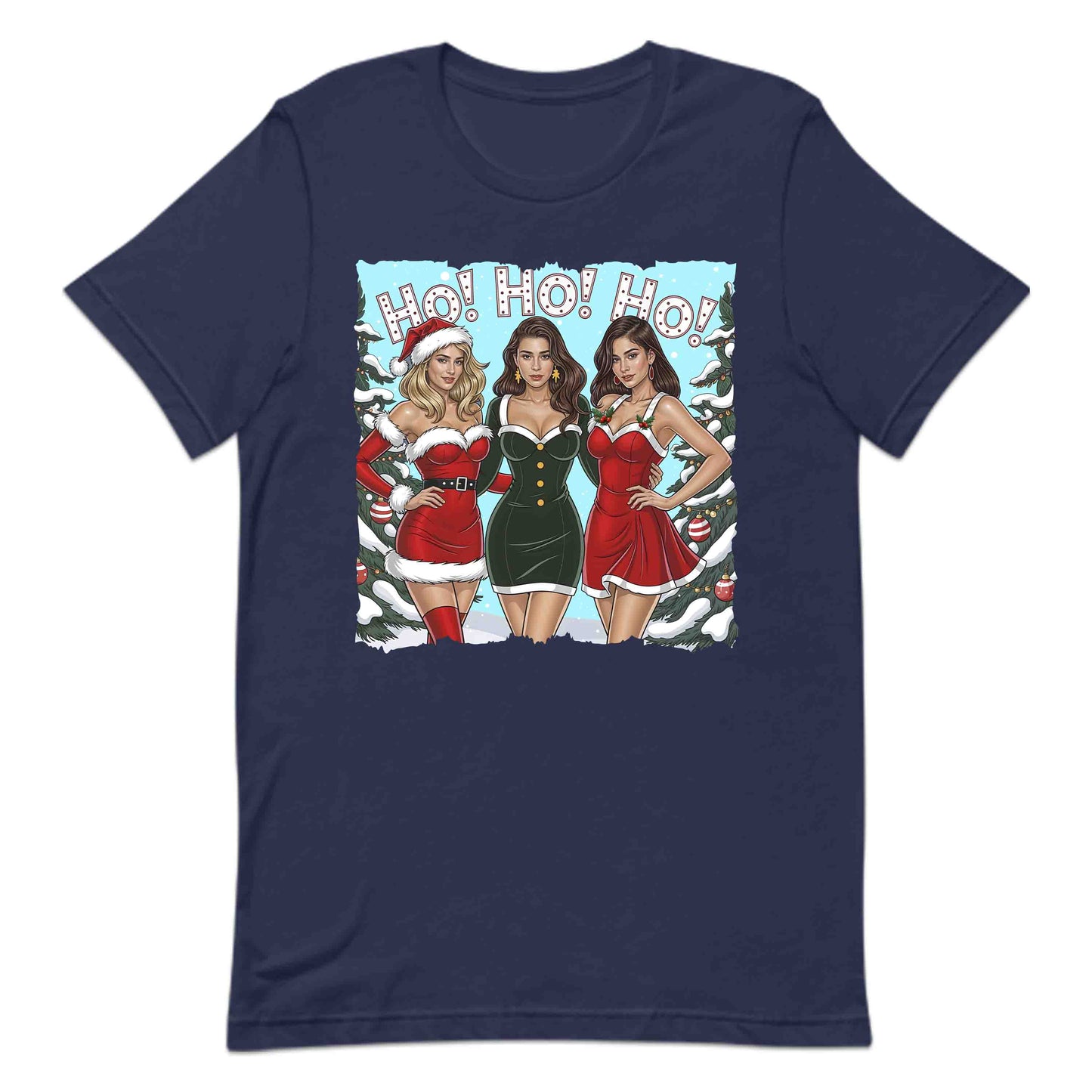 Ho Ho Ho Christmas Sexy Santa Girls Naughty Xmas | PRODUCT CODE: HCLKSNTGRLSYX