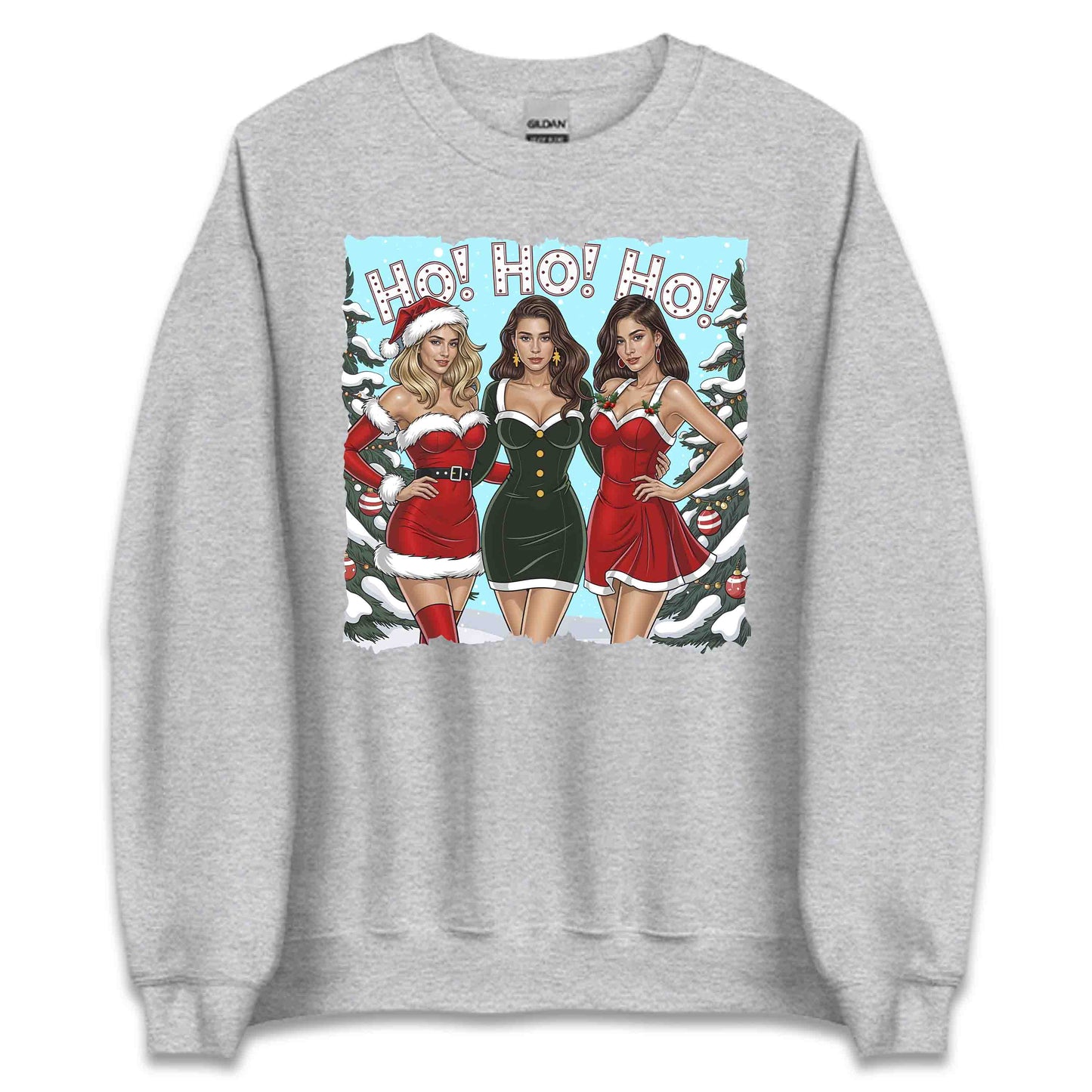 Ho Ho Ho Christmas Sexy Santa Girls Naughty Xmas | PRODUCT CODE: HCLKSNTGRLSYX
