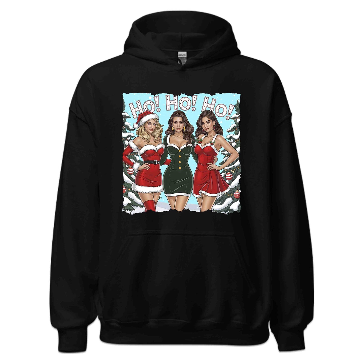Ho Ho Ho Christmas Sexy Santa Girls Naughty Xmas | PRODUCT CODE: HCLKSNTGRLSYX