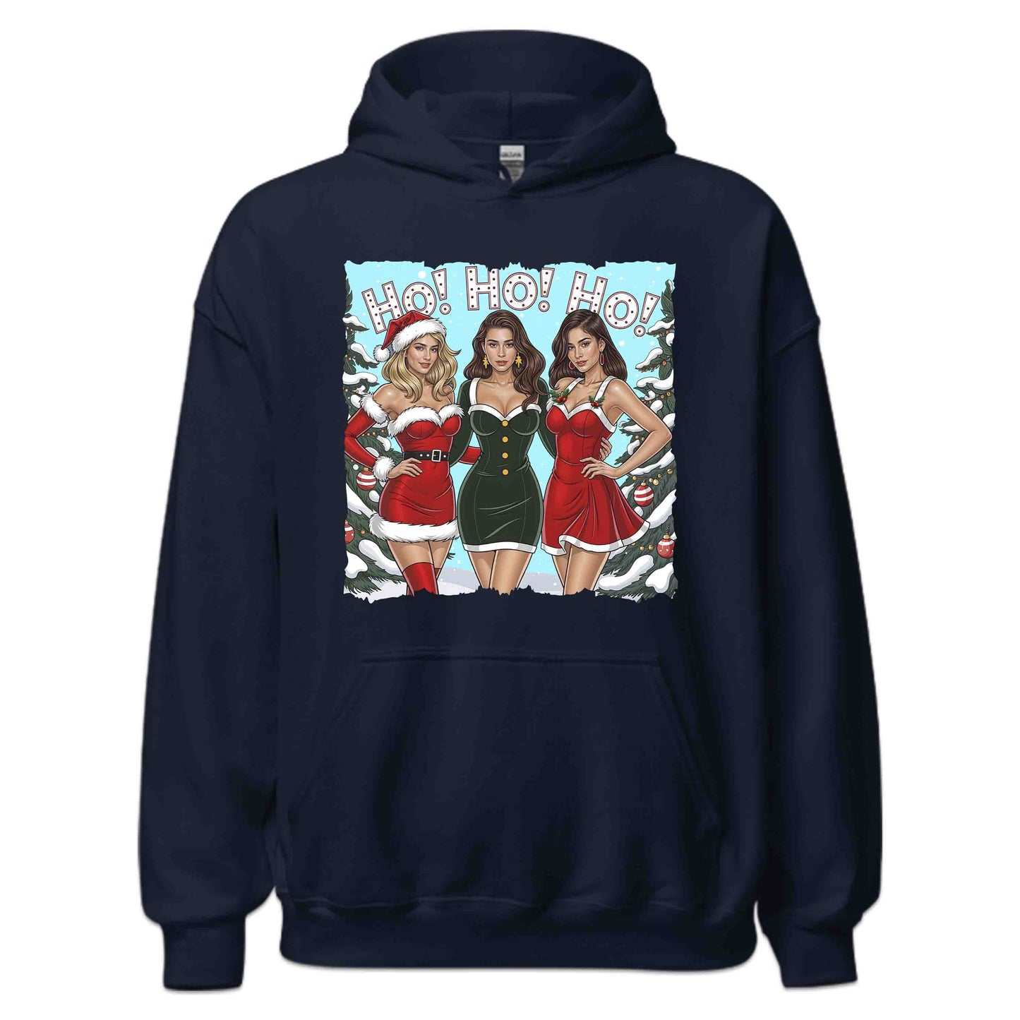Ho Ho Ho Christmas Sexy Santa Girls Naughty Xmas | PRODUCT CODE: HCLKSNTGRLSYX