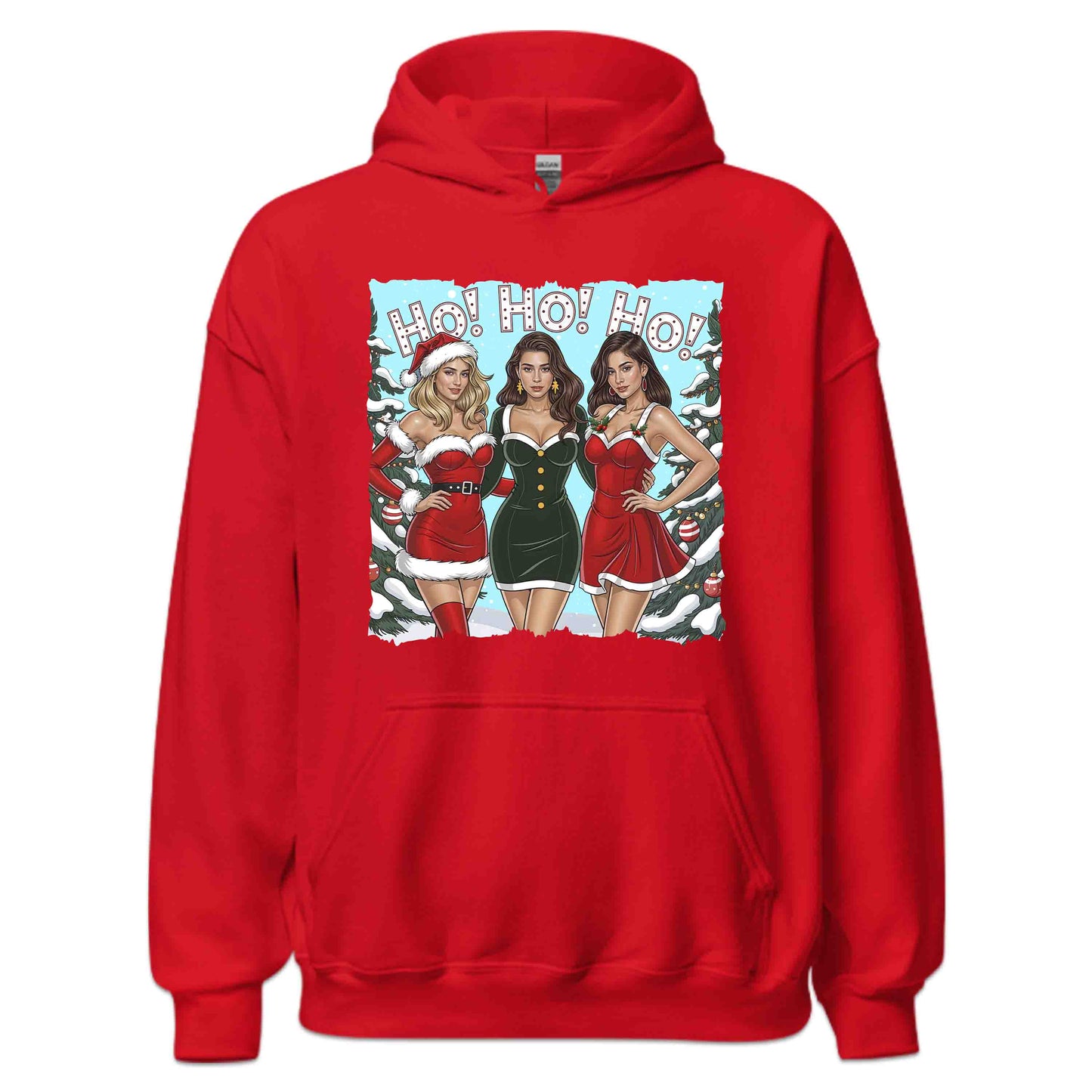 Ho Ho Ho Christmas Sexy Santa Girls Naughty Xmas | PRODUCT CODE: HCLKSNTGRLSYX