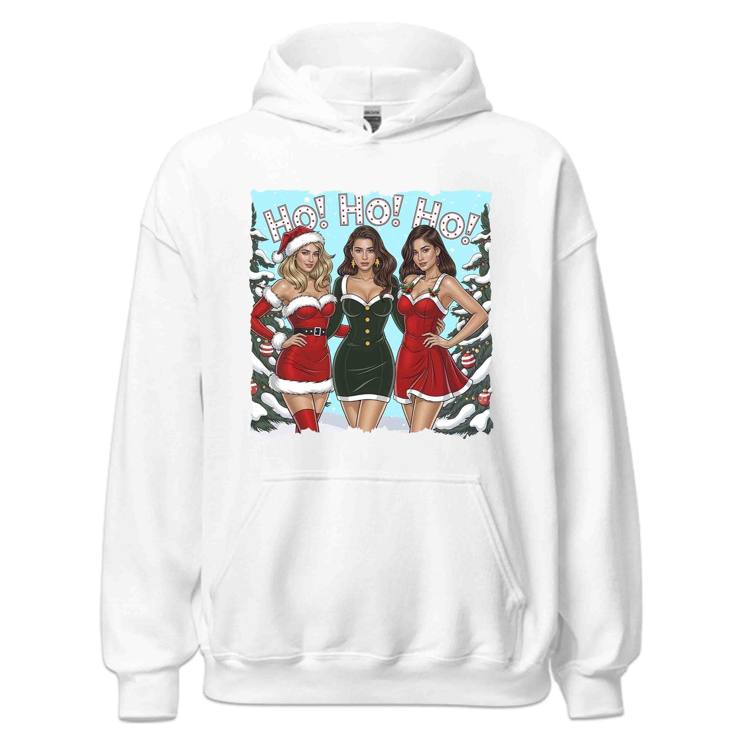 Ho Ho Ho Christmas Sexy Santa Girls Naughty Xmas | PRODUCT CODE: HCLKSNTGRLSYX