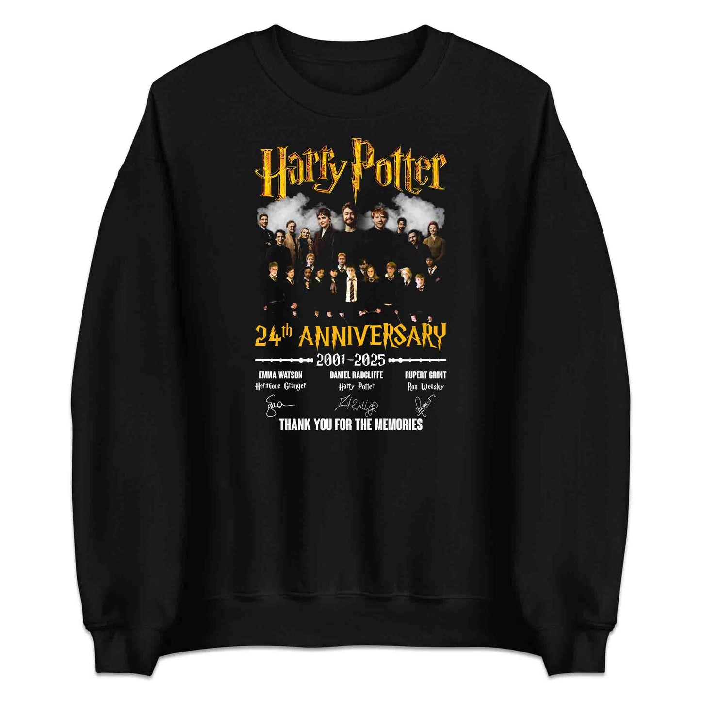 Harry Potter 24th Anniversary T-Shirt, Jumper & Hoodie – Relive the Magic (2001–2025) with Cast Tributes & Wizarding World Style | PRODUCT CODE: HJEWRINA